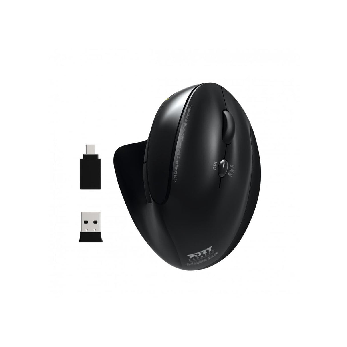 Port Designs Bluetooth Optical 1600 DPI Mouse 900706-BT