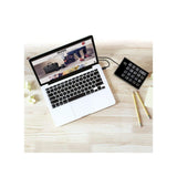 Port Designs 900801 Numeric Keypad Notebook USB Black and Grey