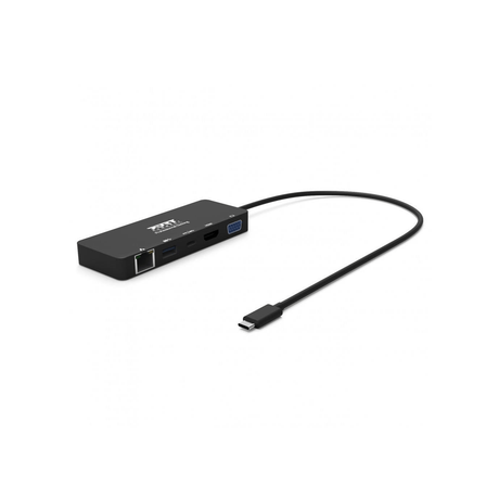 Port Designs 901909 notebook dock/port replicator Wired USB 3.2 Gen 1 (3.1 Gen 1) Type-C Black