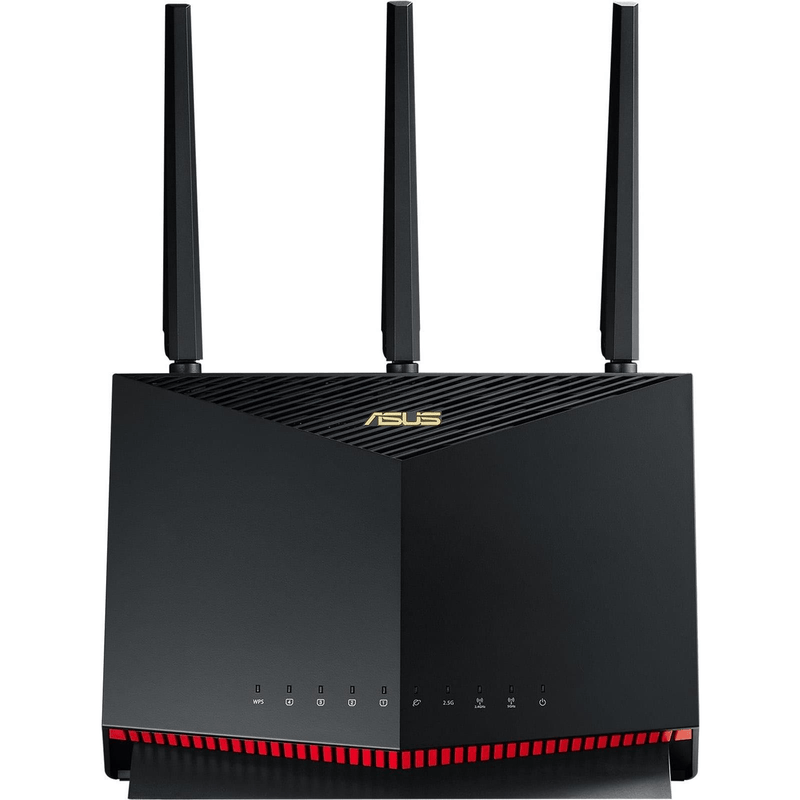 ASUS RT-AX86U Wi-Fi 6 Wired Router - Dual-band 2.5 and 5 Gigabit Ether