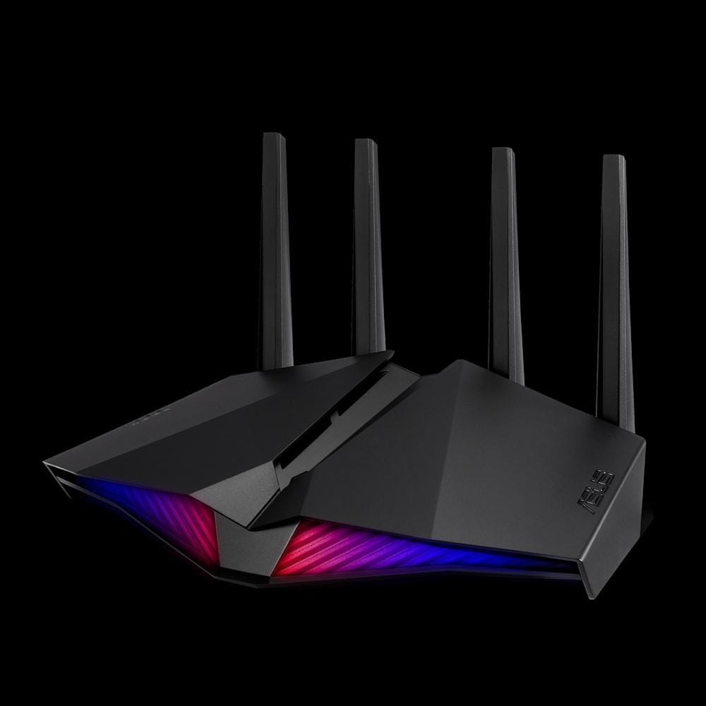 ASUS RT-AX82U Wireless Router - Dual-band 2.4 GHz and 5 GHz Gigabit Ethernet Black 90IG05G0-MO3R10