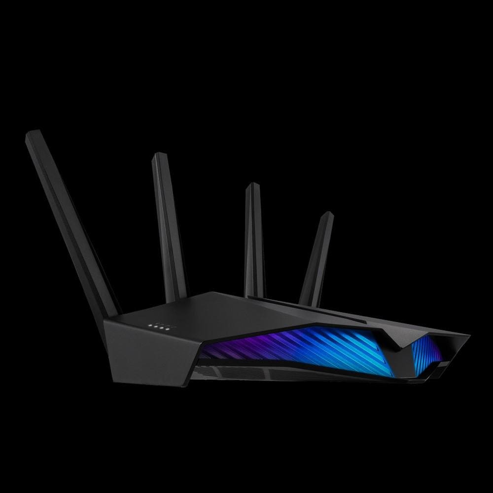 ASUS RT-AX82U Wireless Router - Dual-band 2.4 GHz and 5 GHz Gigabit Ethernet Black 90IG05G0-MO3R10