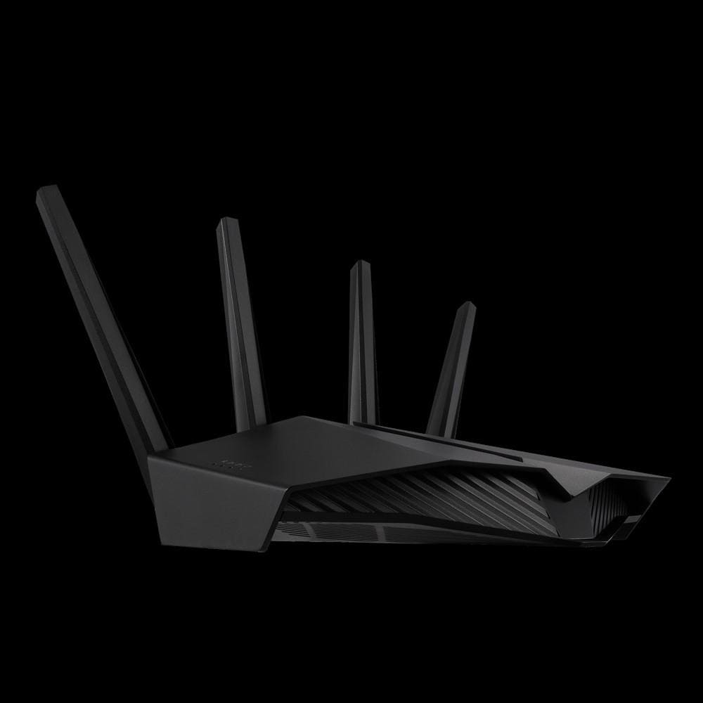 ASUS RT-AX82U Wireless Router - Dual-band 2.4 GHz and 5 GHz Gigabit Ethernet Black 90IG05G0-MO3R10