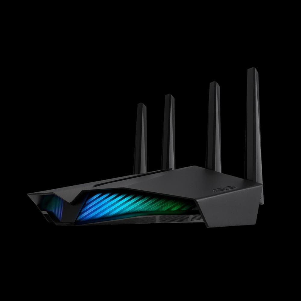 ASUS RT-AX82U Wireless Router - Dual-band 2.4 GHz and 5 GHz Gigabit Ethernet Black 90IG05G0-MO3R10