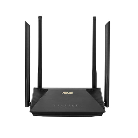 ASUS RT-AX53U wireless router Gigabit Ethernet Dual-band (2.4 GHz / 5 GHz) 3G 5G 4G Black