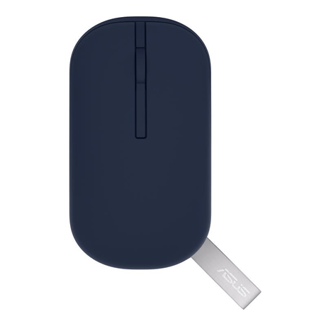 Asus MD100 Wireless Ambidextrous Mouse - Blue 90XB07A0-BMU000