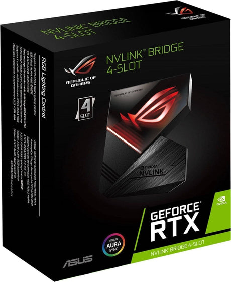 ASUS ROG-NVLINK ROG NVLink Bridge with Aura Sync RGB 90YV0C50-M0NA00