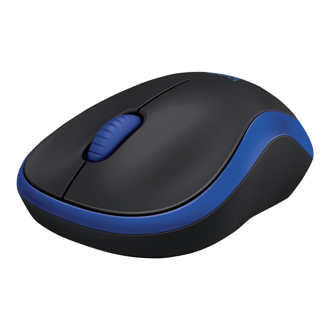 Logitech M185 Wireless Mouse - Blue 910-002236