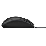 Logitech Business B100 Optical USB Mouse Ambidextrous 910-003357