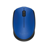 Logitech M171 Wireless Mouse Blue and Black 910-004640