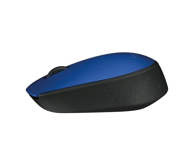 Logitech M171 Wireless Mouse Blue and Black 910-004640