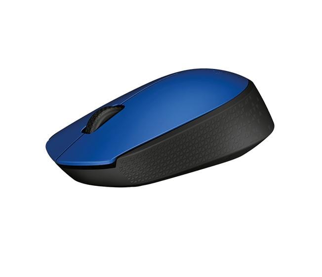 Logitech M171 Wireless Mouse Blue and Black 910-004640