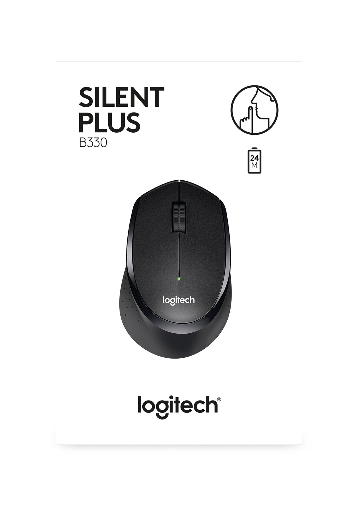 Logitech B330 Silent Plus Mouse 2.4Ghz 910-004913