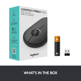 Logitech Pebble M350 Wireless Ambidextrous Mouse - Graphite 910-005718