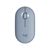 Logitech Pebble M350 Wireless Ambidextrous Mouse - Blue Grey 910-005719