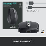 Logitech MX Anywhere 3 Wireless Mouse Graphite 910-005988