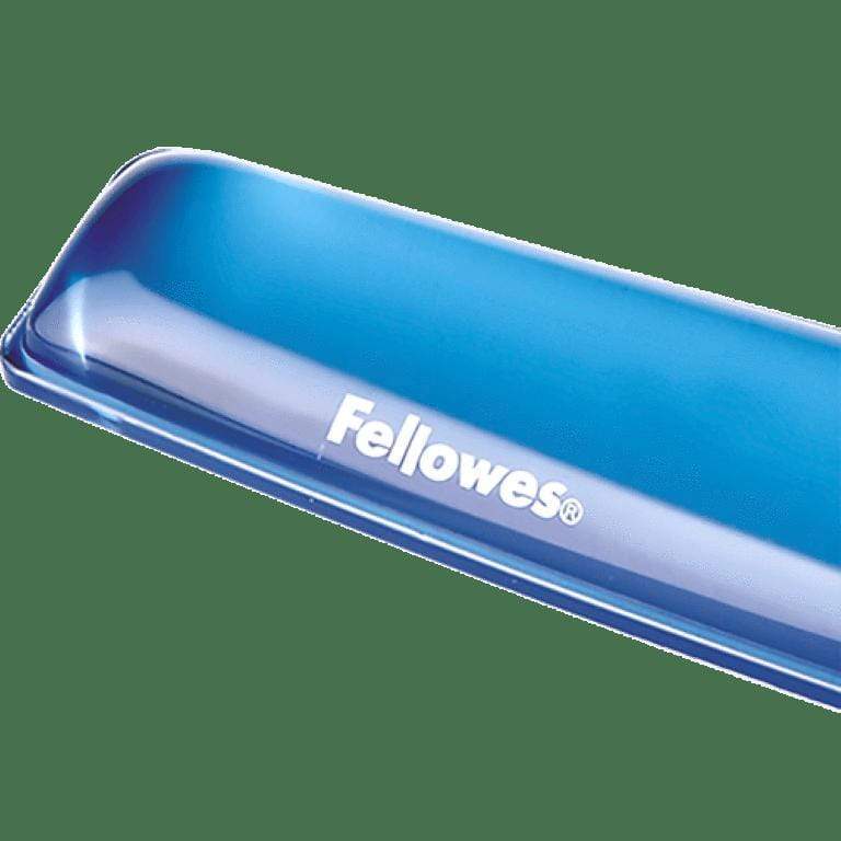 Fellowes Crystals Gel Keyboard Wrist Support Blue 9113709