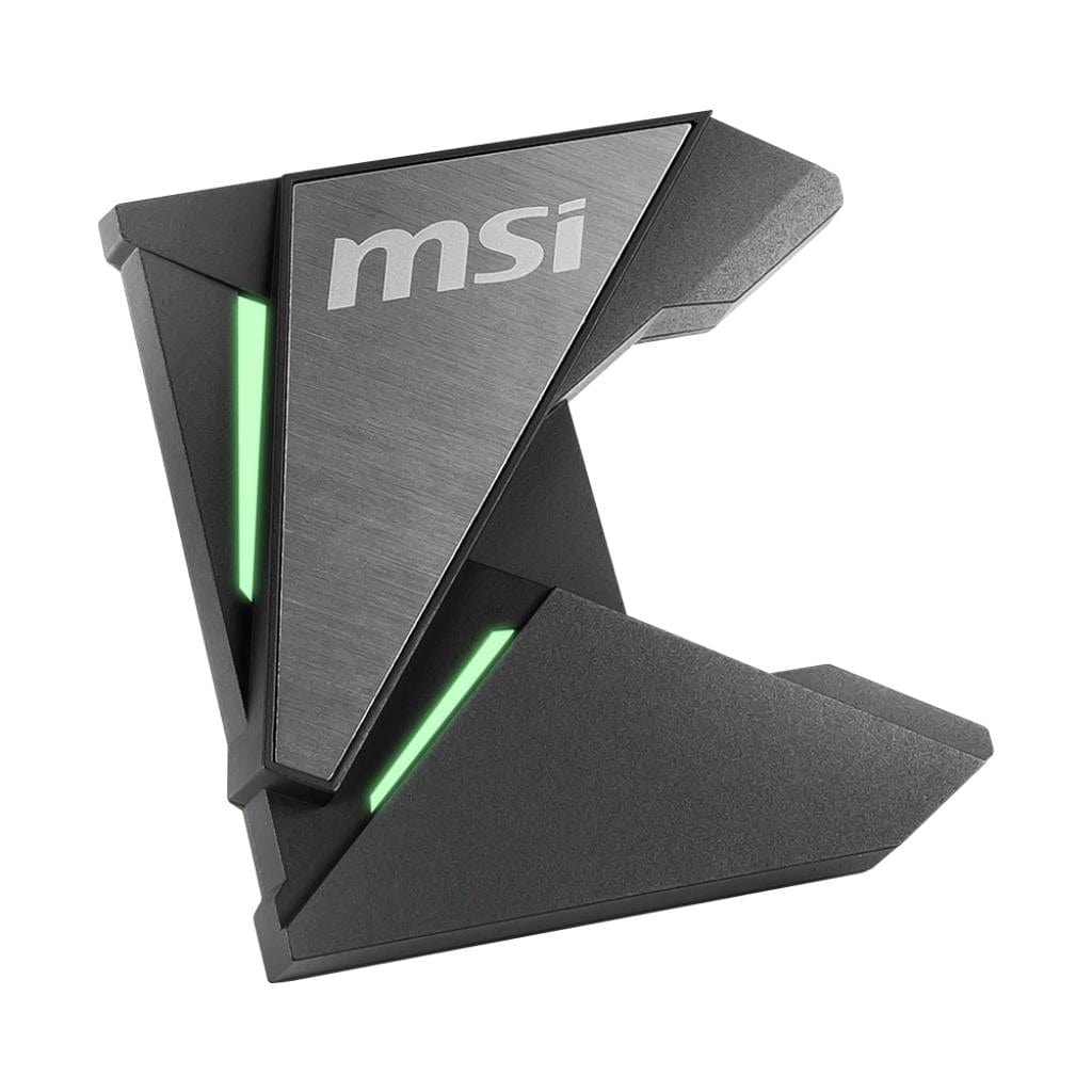 MSI NVLink GPU Bridge for GeForce RTX SLI Configuration '2-way SLI Bridge for Compatible GeForce RTX GPU, Optimised for 4K+ UHD Resolution, 144hz Refresh rate, RGB Mystic Light'