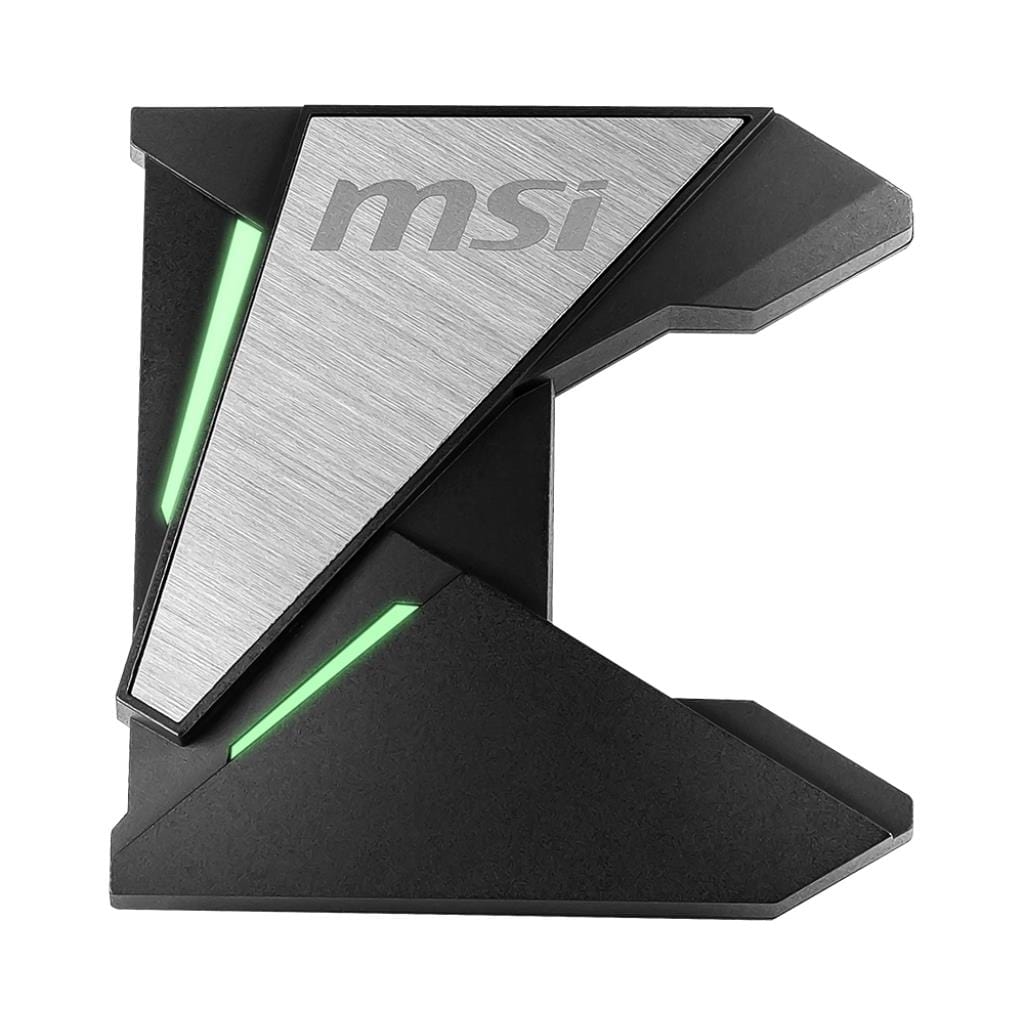 MSI NVLink GPU Bridge for GeForce RTX SLI Configuration '2-way SLI Bridge for Compatible GeForce RTX GPU, Optimised for 4K+ UHD Resolution, 144hz Refresh rate, RGB Mystic Light'