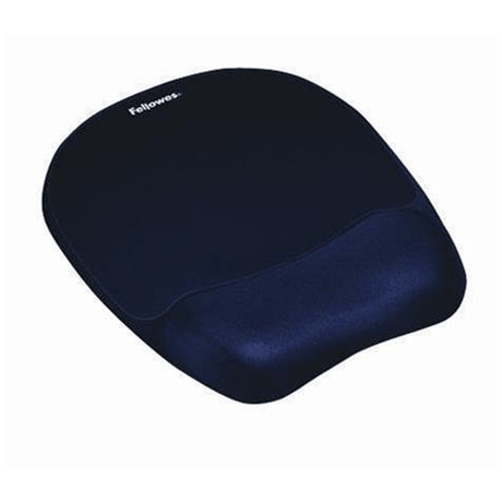 Fellowes Memory Foam Mouse Pad/Wrist Rest Sapphire