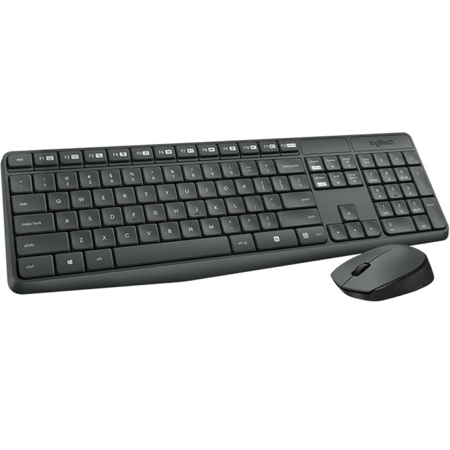 Logitech MK235 Wireless Keyboard and Mouse Combo 920-007917