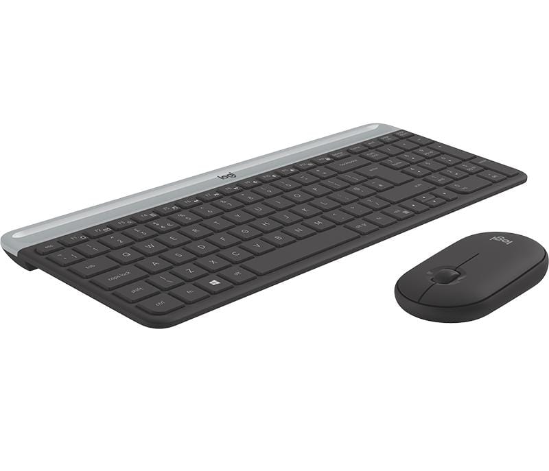 Logitech MK470 Slim Wireless Keyboard and Mouse Combo - Graphite 920-009204