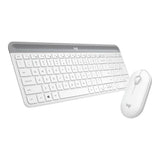 Logitech MK470 Slim Wireless Keyboard and Mouse Combo - White 920-009205