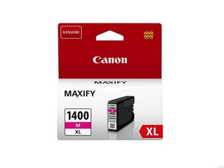 Canon PGI-1400XLM Magenta High Yield Printer Ink Cartridge Original 9203B001 Single-pack