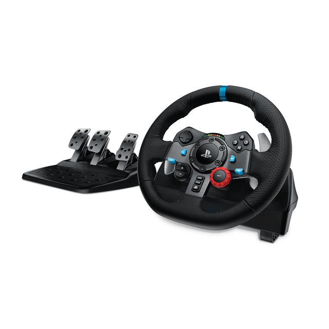 Logitech G29 Driving Force Racing Steering Wheel for PS3 PS4 and PC 941-000112