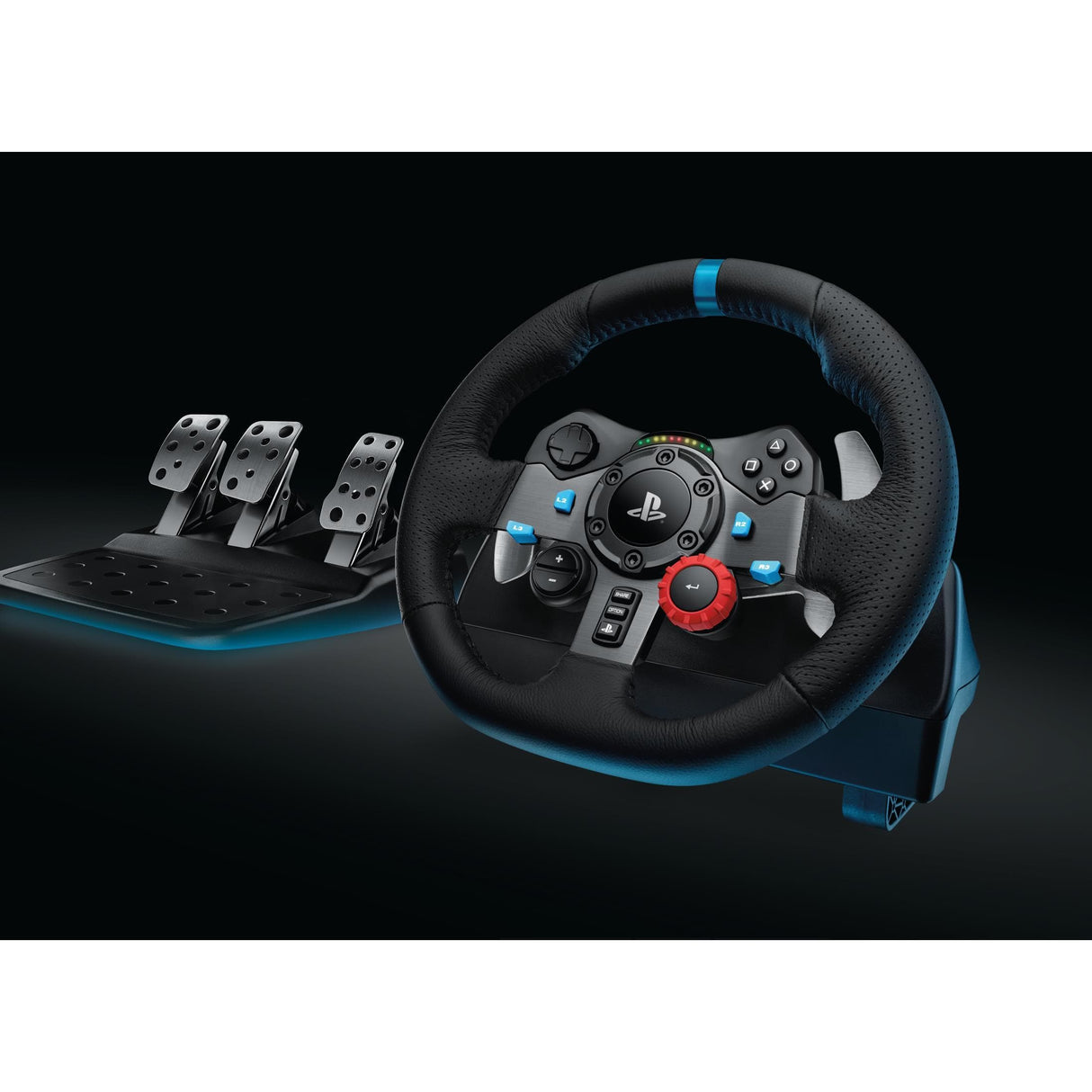 Logitech G29 Driving Force Racing Steering Wheel for PS3 PS4 and PC 941-000112