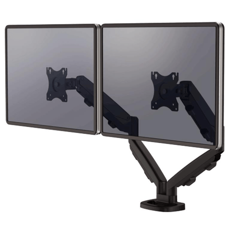 Fellowes Eppa Dual Monitor Arm Black 9683401