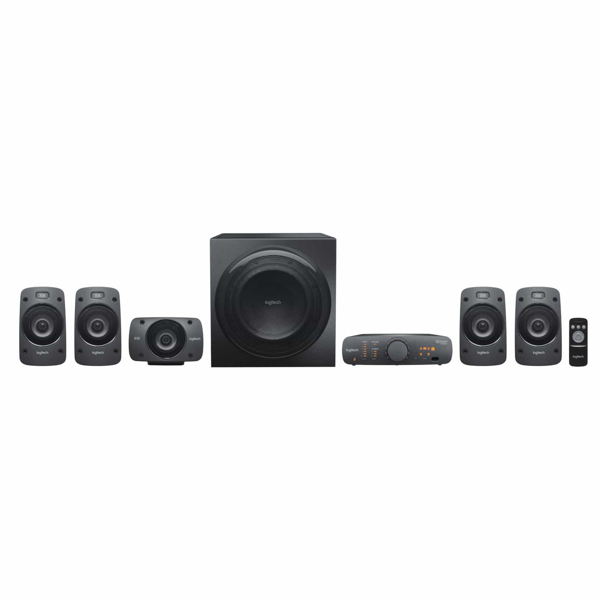 Logitech Z906 Surround Sound Speakers 5.1 THX 500w RMS 980-000468