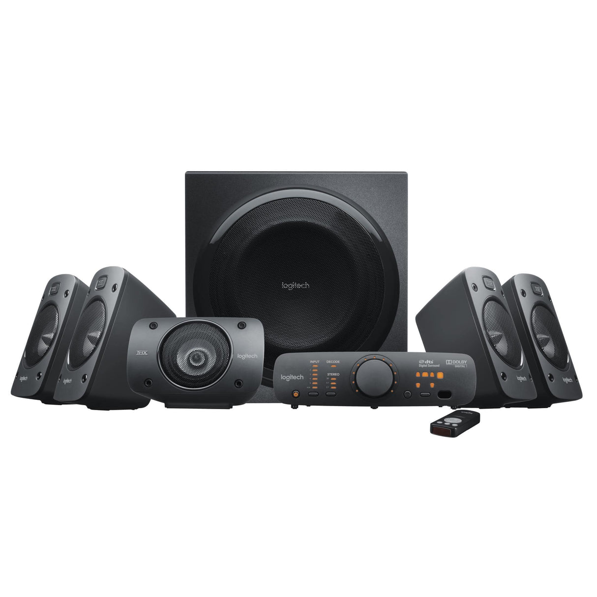 Logitech Z906 Surround Sound Speakers 5.1 THX 500w RMS 980-000468