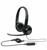 Logitech H390 USB Headset With Noise-Cancelling Mic 981-000406