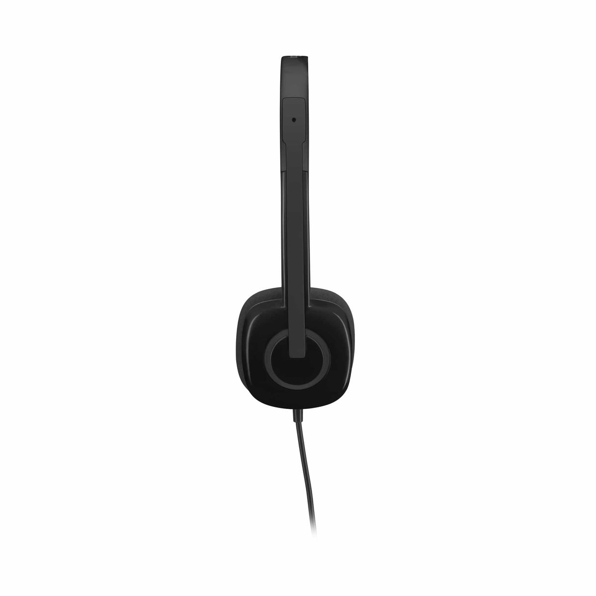 Logitech H151 Stereo Headset With Noise-Cancelling Mic Black 981-000589