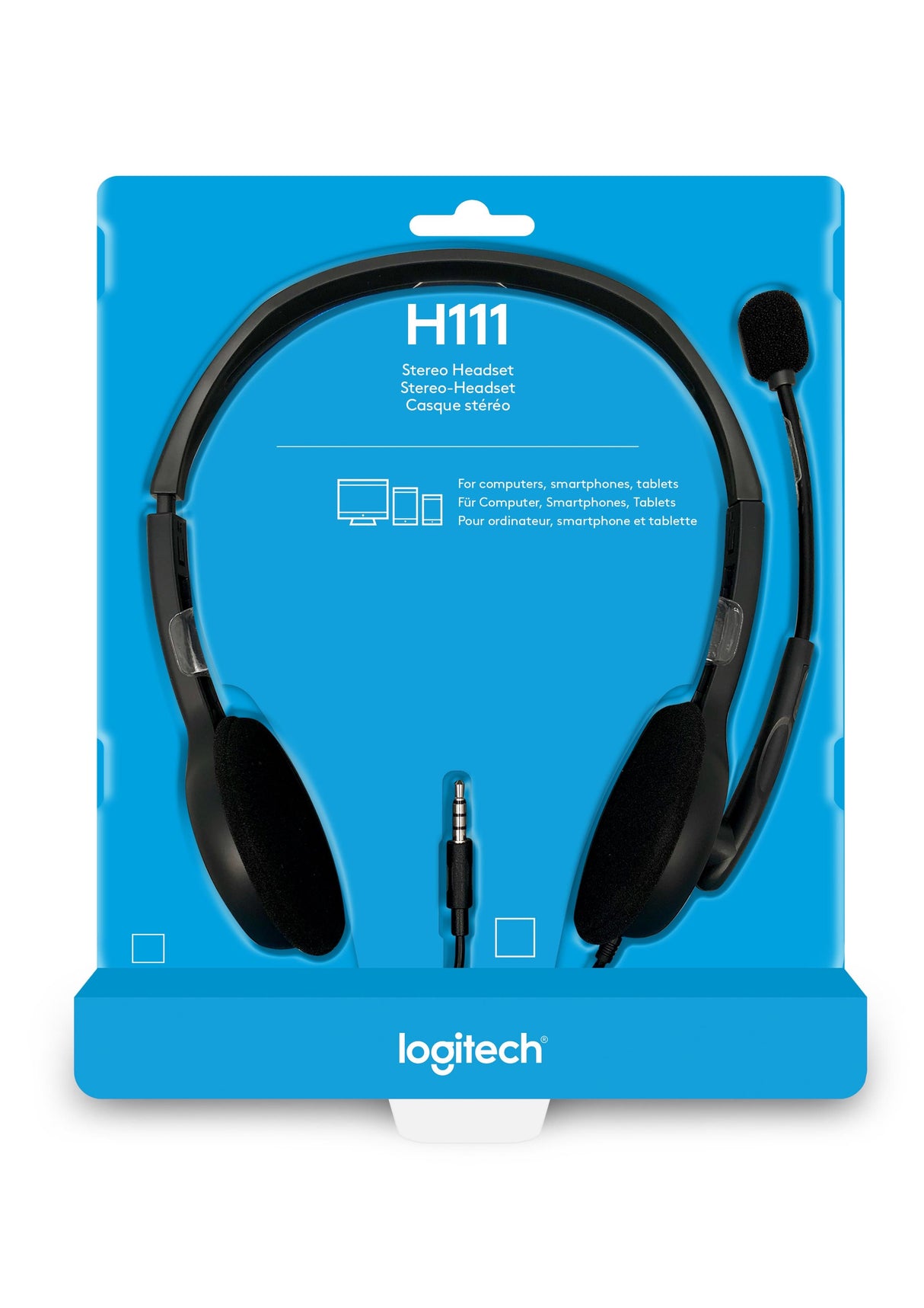 Logitech H111 Headphone - Stereo 981-000593