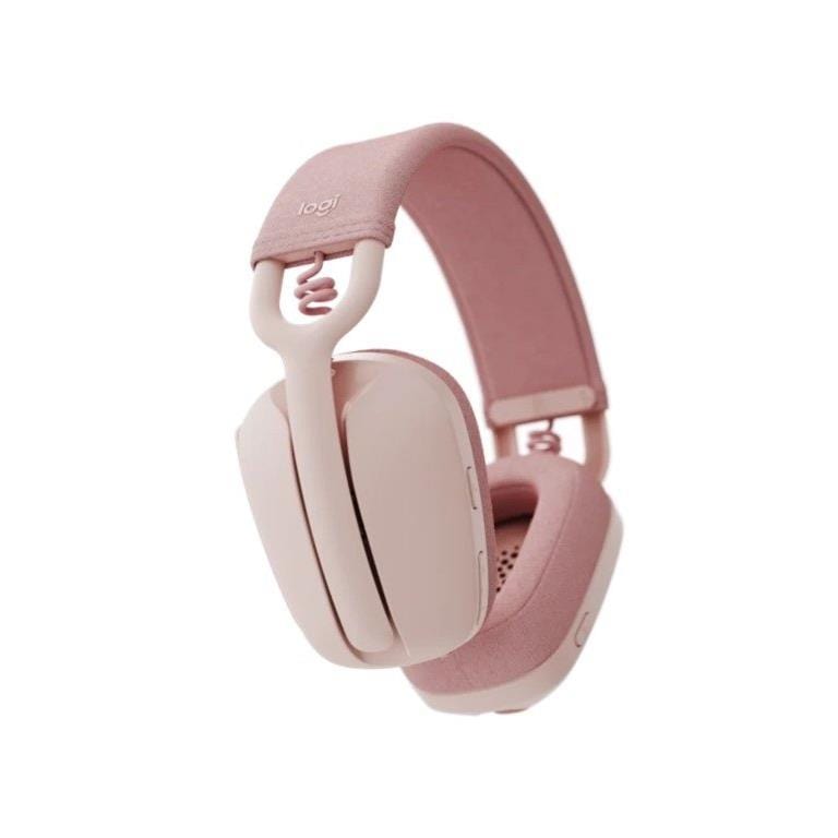 Logitech Zone Vibe 100 Wireless Bluetooth Headset Rose 981-001224