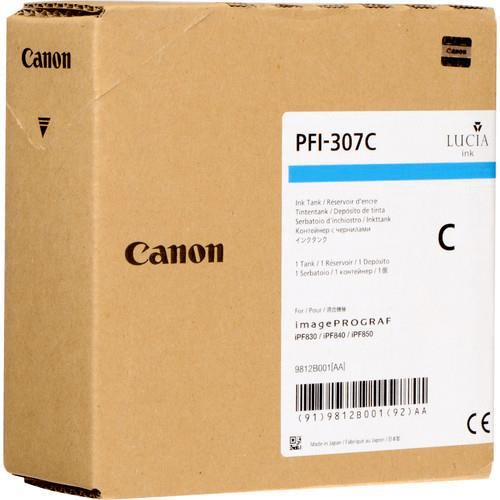 Canon PFI-307C Cyan Printer Ink Cartridge Original 9812B001 Single-pack