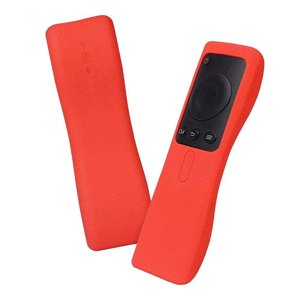 Tuff-Luv Silicone Case for the Xiaomi Mi TV Box Remote Case Red A1_169