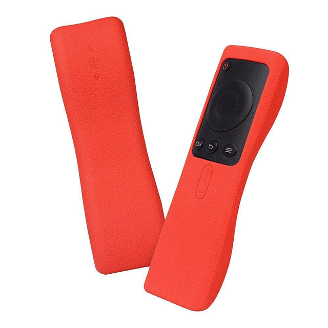 Tuff-Luv Silicone Case for the Xiaomi Mi TV Box Remote Case Red A1_169