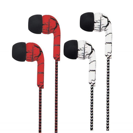 Astrum EB200 Stereo Earphones with In-wire mic Red A11020-N