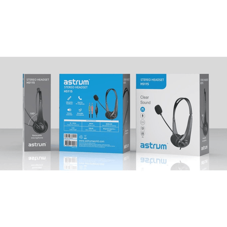 Astrum HS115 Wired Headset with Mic A12017-B