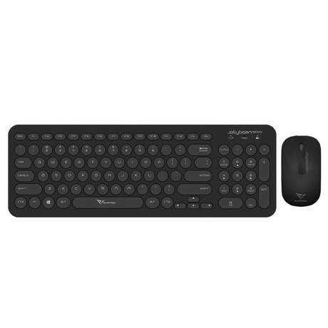 Alcatroz A2000 Jellybean Wireless Keyboard and Mouse Combo Black A2000BLK