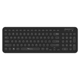 Alcatroz A2000 Jellybean Wireless Keyboard and Mouse Combo Black A2000BLK