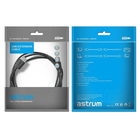 Astrum UE201 USB Extenstion Cable 1.8m A33101-B