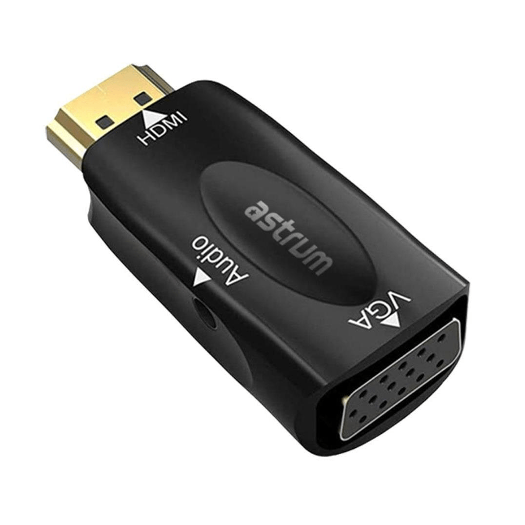 Astrum DA480 HDMI Male to VGA Female Mini Adapter A38048-B