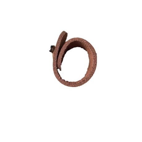 Tuff-Luv QuickWrap Leather Cable Tie - Brown A5_112