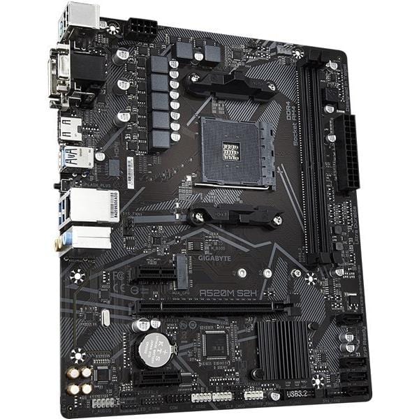 Gigabyte A520M S2H AMD Socket AM4 micro ATX Motherboard A520M S2H