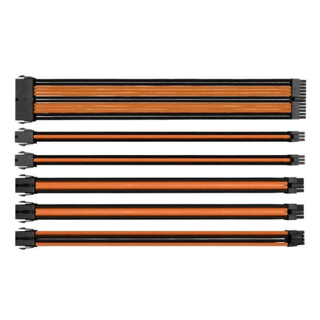 Thermaltake TtMod Sleeve Cable Orange/Black 0.3m AC-036-CN1NAN-A1