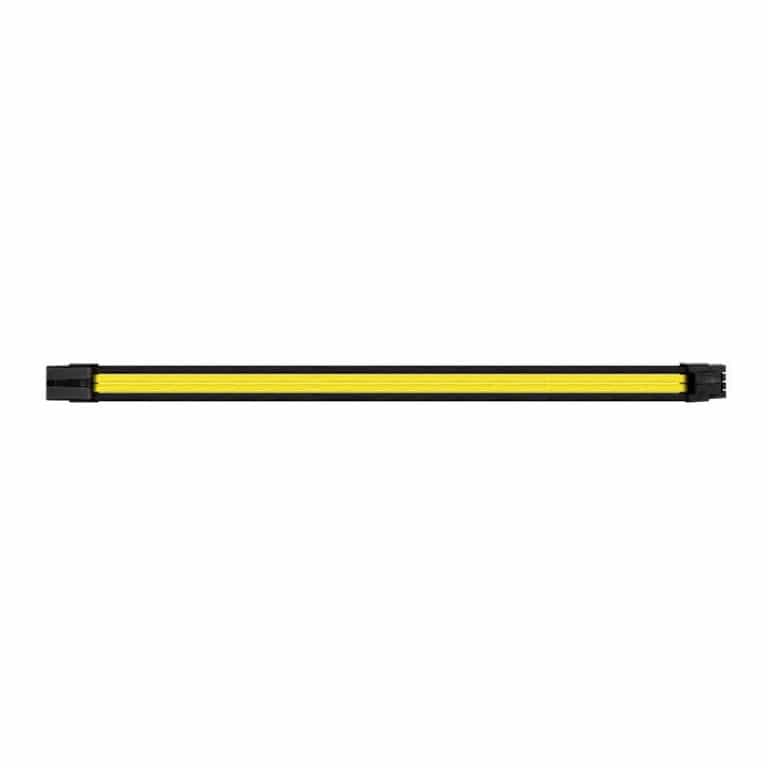 Thermaltake TtMod Sleeve Cable Extension Yellow/Black 0.3m AC-047-CN1NAN-A1